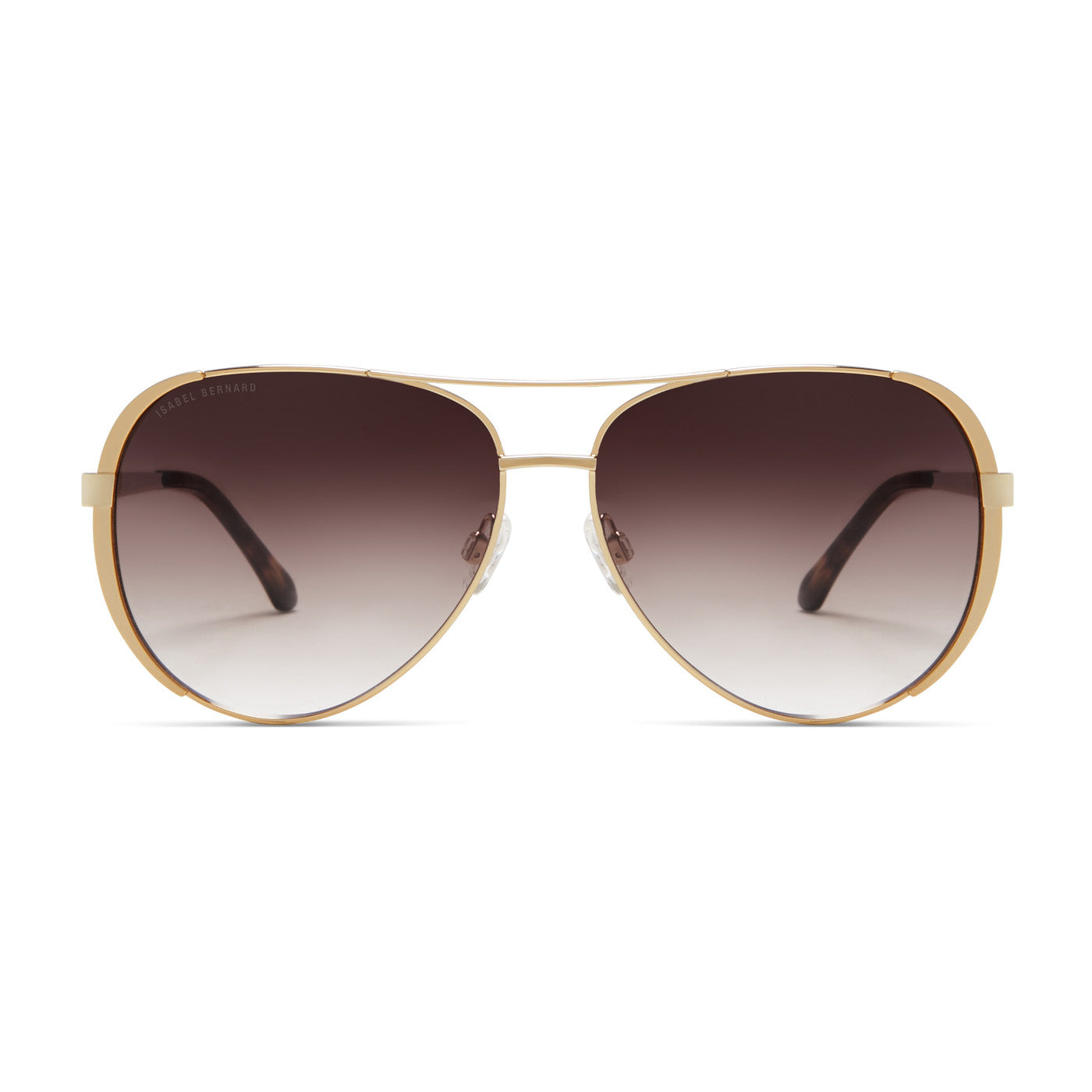 Isabel Bernard La Villette Ruby Goudkleurige Aviator Zonnebril IB400004-15-14
