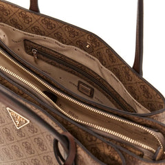 Guess Noelle Latte Logo Brown Tech Shopper HWBG96-72260-LGW
