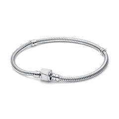Pandora Marvel 925 Sterling Silver Snake Chain Bracelet 592561C01-17