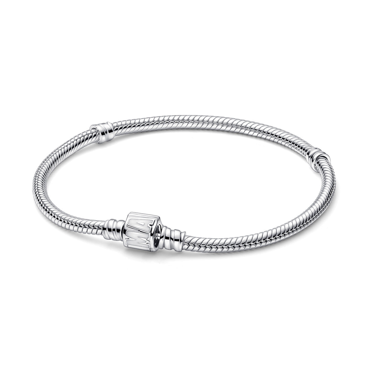 Pandora Marvel 925 Sterling Silver Snake Chain Bracelet 592561C01-17