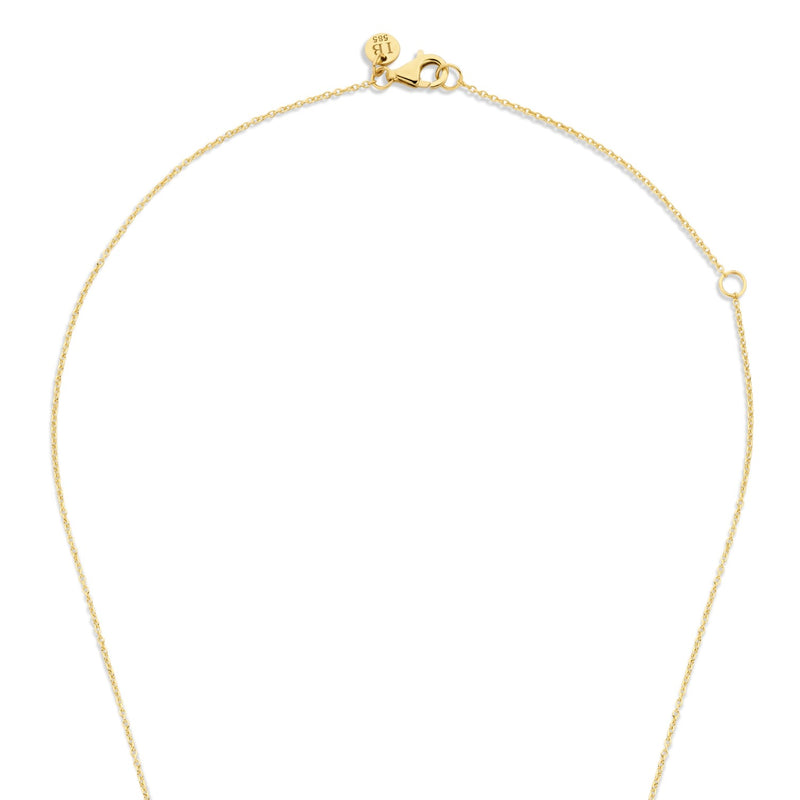 Isabel Bernard Cadeau d'Isabel 14 Karat Gold Halskette und Ohrringe Geschenkset mit Ringen IB90180-zoom-