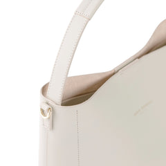 Isabel Bernard Montmartre Béatrice creme vegetable tanned leather handbag IB25095-370