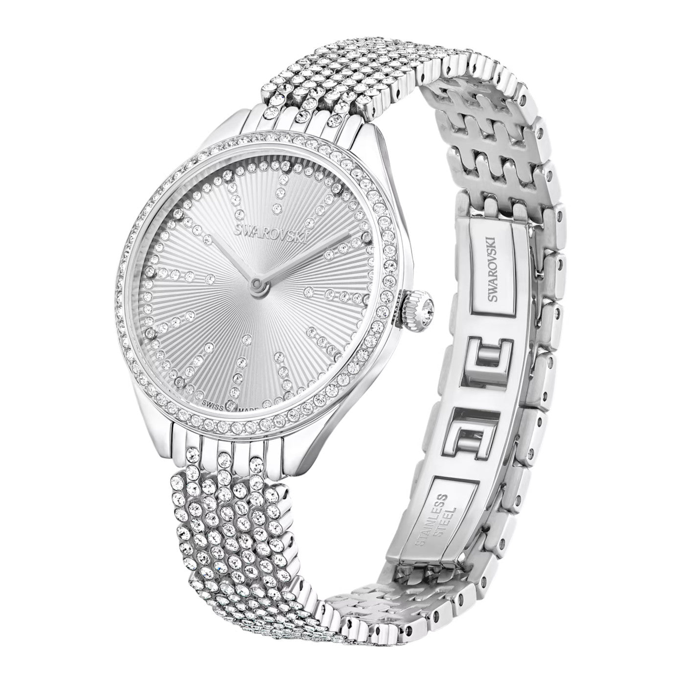 Swarovski Attract Silver Watch 5644062
