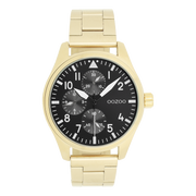 OOZOO Timepieces Herrenuhr In Gold Und Schwarz C11507