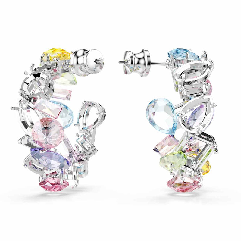Swarovski Gema Silver Coloured Earrings 5692412-zoom-