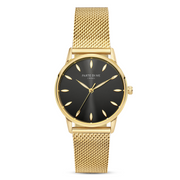 Parte Di Me Orologio rund Damenuhr goldfarben und schwarz PDM09052