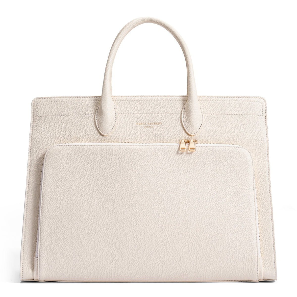 Isabel Bernard Honoré Nadine Crème Calfskin Handbag IB25052