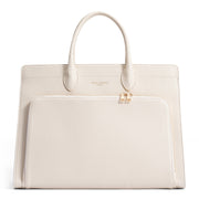 Isabel Bernard Honoré Nadine Creme Kalbsleder Handtasche IB25052