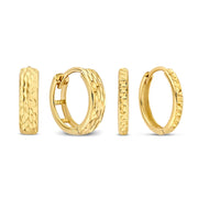 Isabel Bernard Cadeau d'Isabel 14 Karat Gold Ohrring-Set IB90177