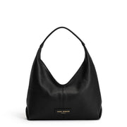 Isabel Bernard Honoré Grace Mini schwarze Leder-Handtasche aus Kalbsleder IB21132-001