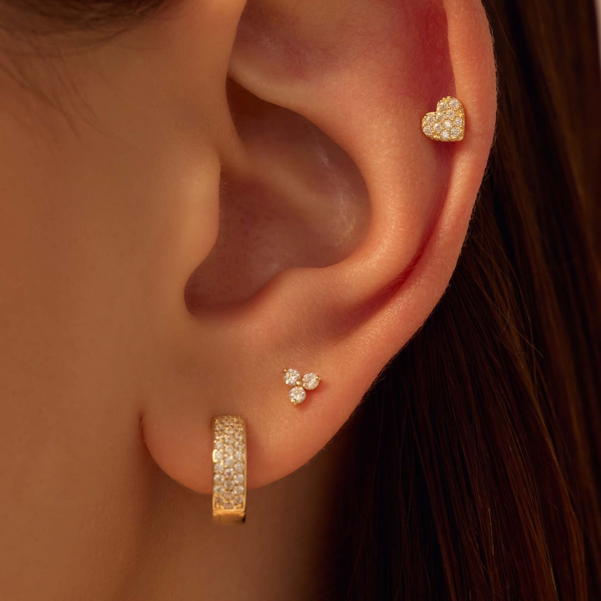 Beloro Jewels Navigli Isidora 9 karat gold piercing BO370007