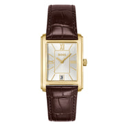 Hugo Boss Principle Dress Goldene Herrenuhr HB1514300
