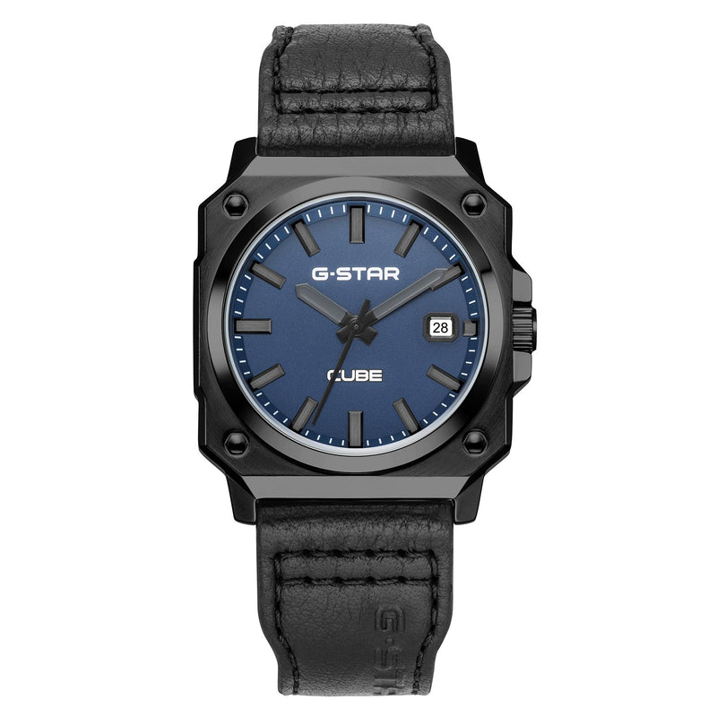 G-STAR Cube Schwarze Herrenuhr GSW.508.03-zoom-