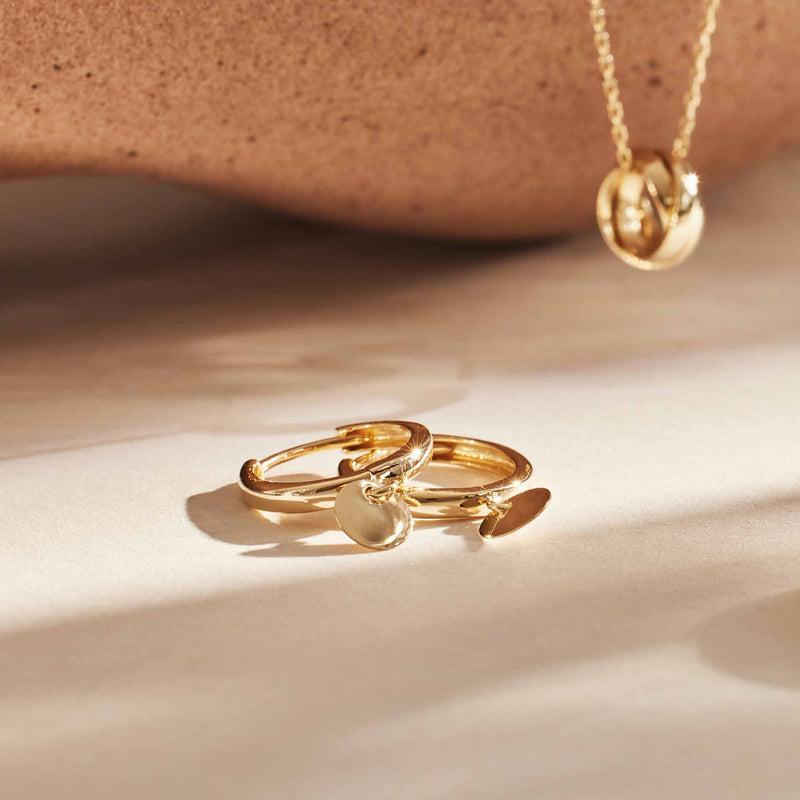 Isabel Bernard Le Marais Jeanne 14 Karat | Gold Reif-Ohrringe IB360250-zoom-