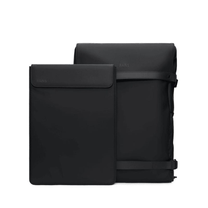 Rains OTG Black Backpack R15690-01-zoom-