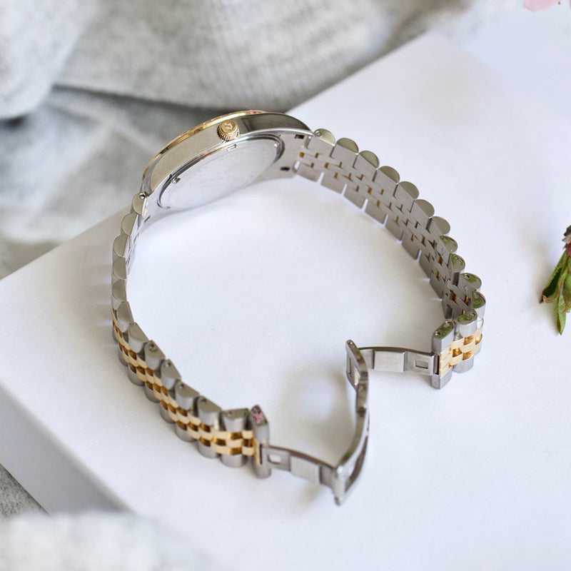 Jacques du Manoir Inspiration damen Uhr Gold/Silber NRO.07-zoom-