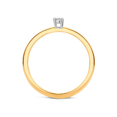Blush Diamonds 14k Gold Ring with Diamond 1602BDI/50