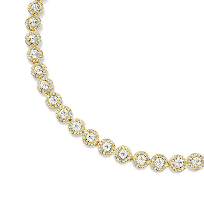 Swarovski Una Gold Coloured Angelic Necklace 5720505-zoom-