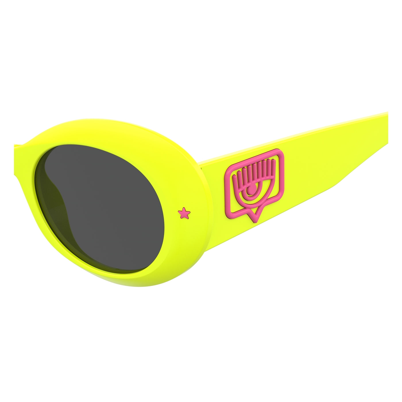 Chiara Ferragni Chiara's Fashion Yellow Sunglasses 20496140G50IR