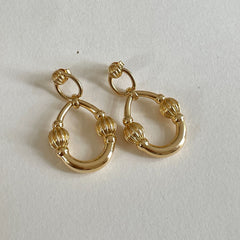 24Kae Gold Earrings 424113Y