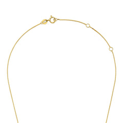 Isabel Bernard Étoiles d’Or Cancer 14 Carat Gold Venetian Necklace With Horoscope IB340181