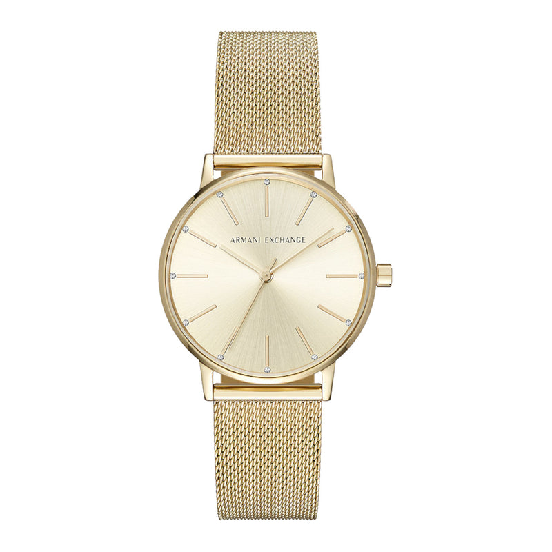 Armani Exchange Lola damen Uhr Gold AX5536-zoom-