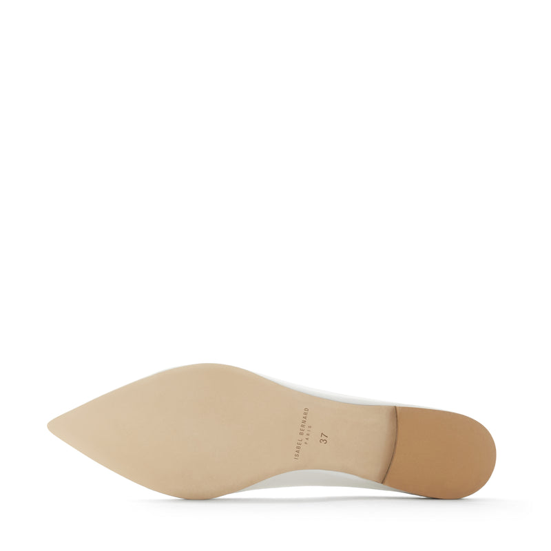 Isabel Bernard Vendôme Elita Weiß Kalbsleder Ballerinas IB51002-00-42-zoom-