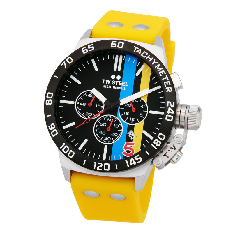 TW Steel Canteen - Nigel Mansell Blauw Heren Horloge 2002-TWCS124-zoom-