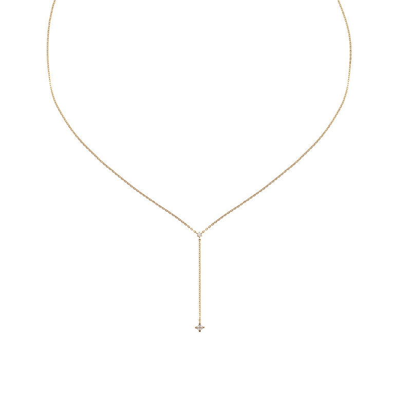 Jackie Gold 14K Golden Necklace JKN24.448-zoom-