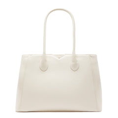 Isabel Bernard Honoré Cloe Crème Calfskin Leather Handbag IB25077