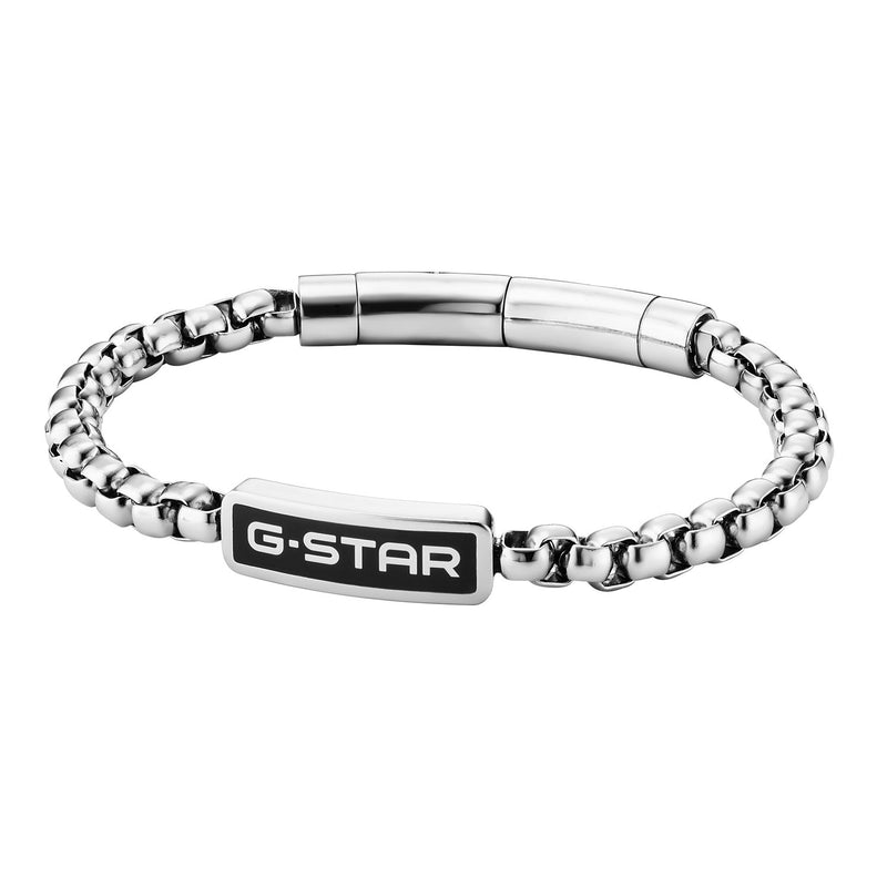 G-Star Floatcore Silbernes Box Chain Armband GSJ.100.02-zoom-