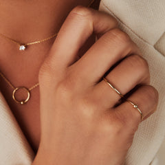 Isabel Bernard Belleville Odette 14 Karaat Gouden Ring IB330027-50