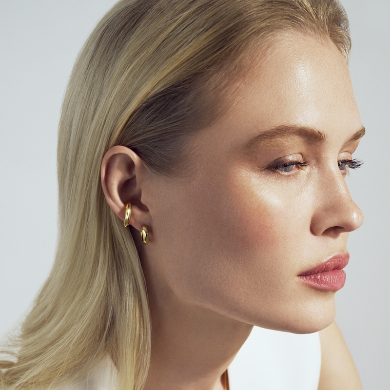 Sif Jakobs Gold Plated Roccia Earrings SJ-E2724-YG-zoom-