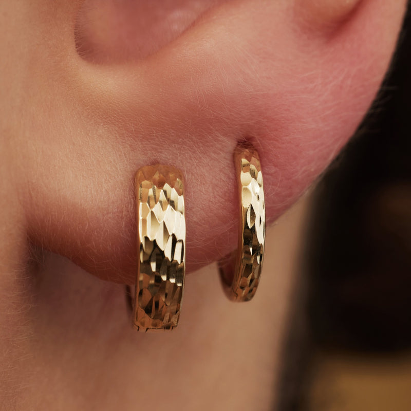 Isabel Bernard Cadeau d'Isabel 14 Karat Gold Ohrring-Set IB90177-zoom-