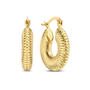 Isabel Bernard Rivoli Melissa 14 Karat Gold Ohrringe IB360277