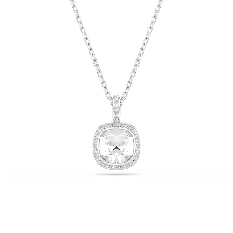 Swarovski Una Angelic Cushion Halskette in Silberoptik 5754340-zoom-