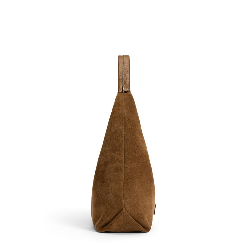 Isabel Bernard Honoré Grace Mini braune Wildleder-Handtasche IB21132-130-zoom-