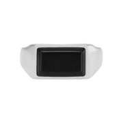 Fossil Silberfarbene Ring JF04603040-11