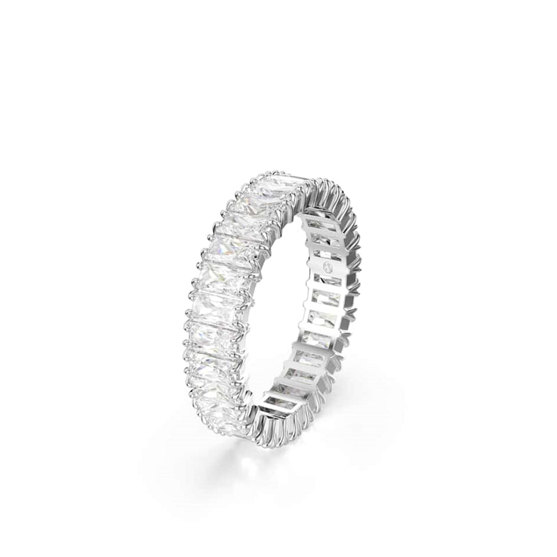 Swarovski Re Matrix Silver Coloured Ring 5714333-zoom-