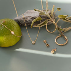 Beloro Jewels Monte Napoleone Lucilla 9 carat gold Ear Studs BO360012