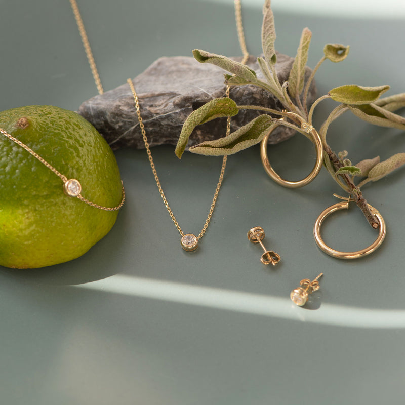 Beloro Jewels Monte Napoleone damen OhrknÃ¶pfe Gold BO360012-zoom-