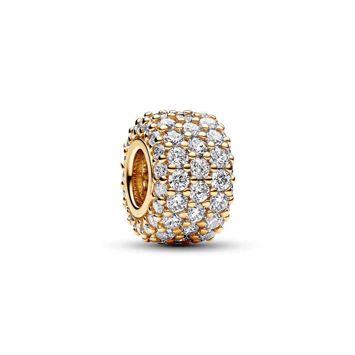 Pandora Moments Gold-coloured Charm 762820C01with14 Carat Gold Plating
