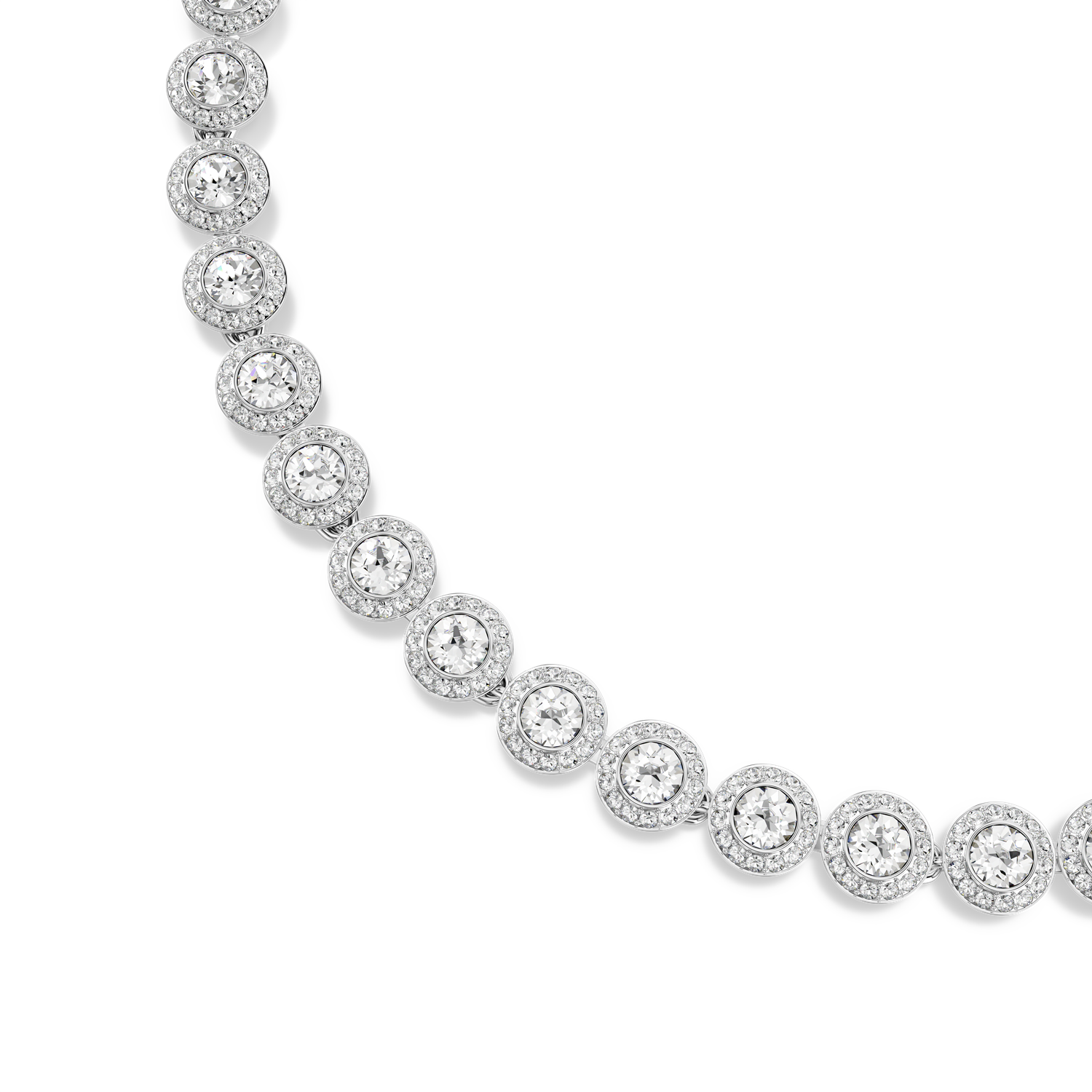 Swarovski Una Silver Coloured Necklace 5727095