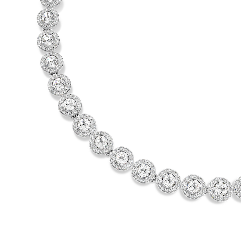 Swarovski Una Silver Coloured Necklace 5727095-zoom-