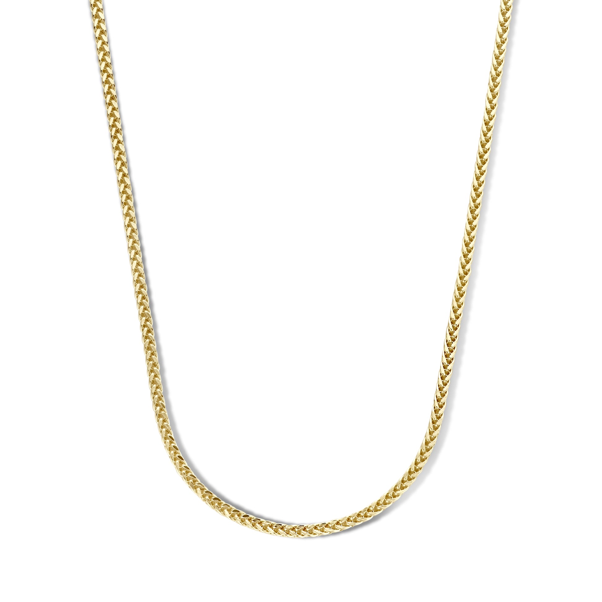 Isabel Bernard Aidee Sharla 14 Carat Golden Schakel Necklace IB340148