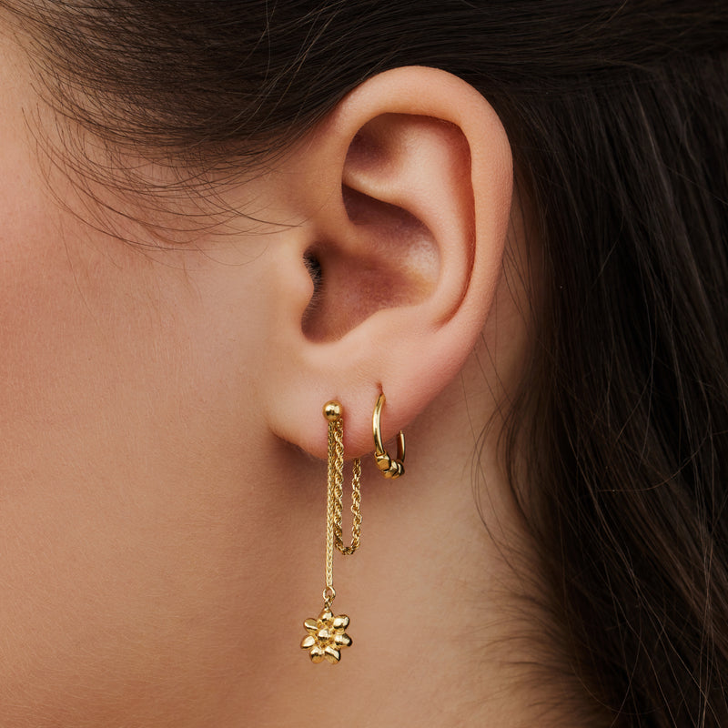 Violet Hamden Sisterhood Feminine 925 Sterling Silberne Vergoldete Creolen VH360023-zoom-