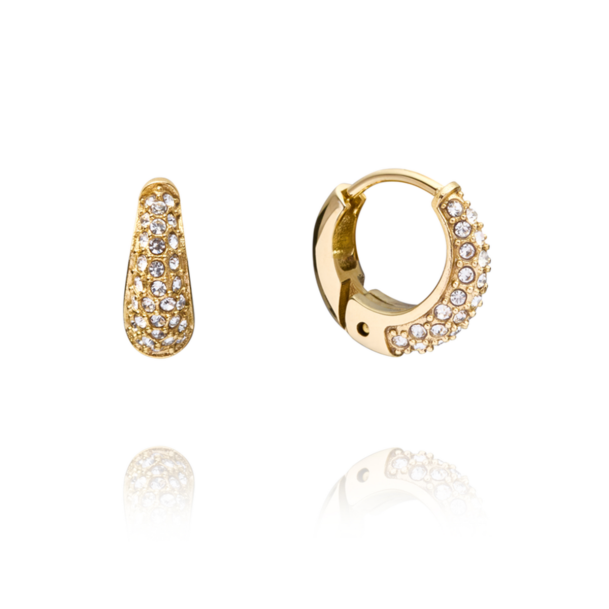 Mockberg Pavé Precious Mini Hoops MB0193