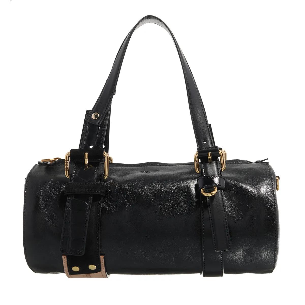 Moschino Black Duffle Bag 2001-A0540803