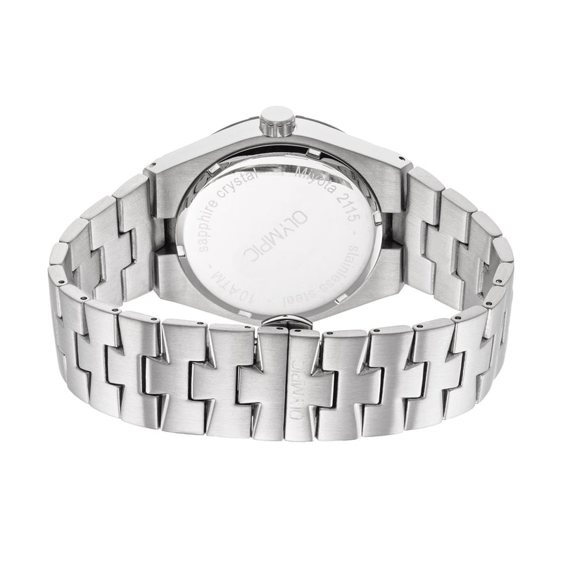 Olympic Legacy Silberne Und Weiße Herrenuhr OL75HSS004-zoom-