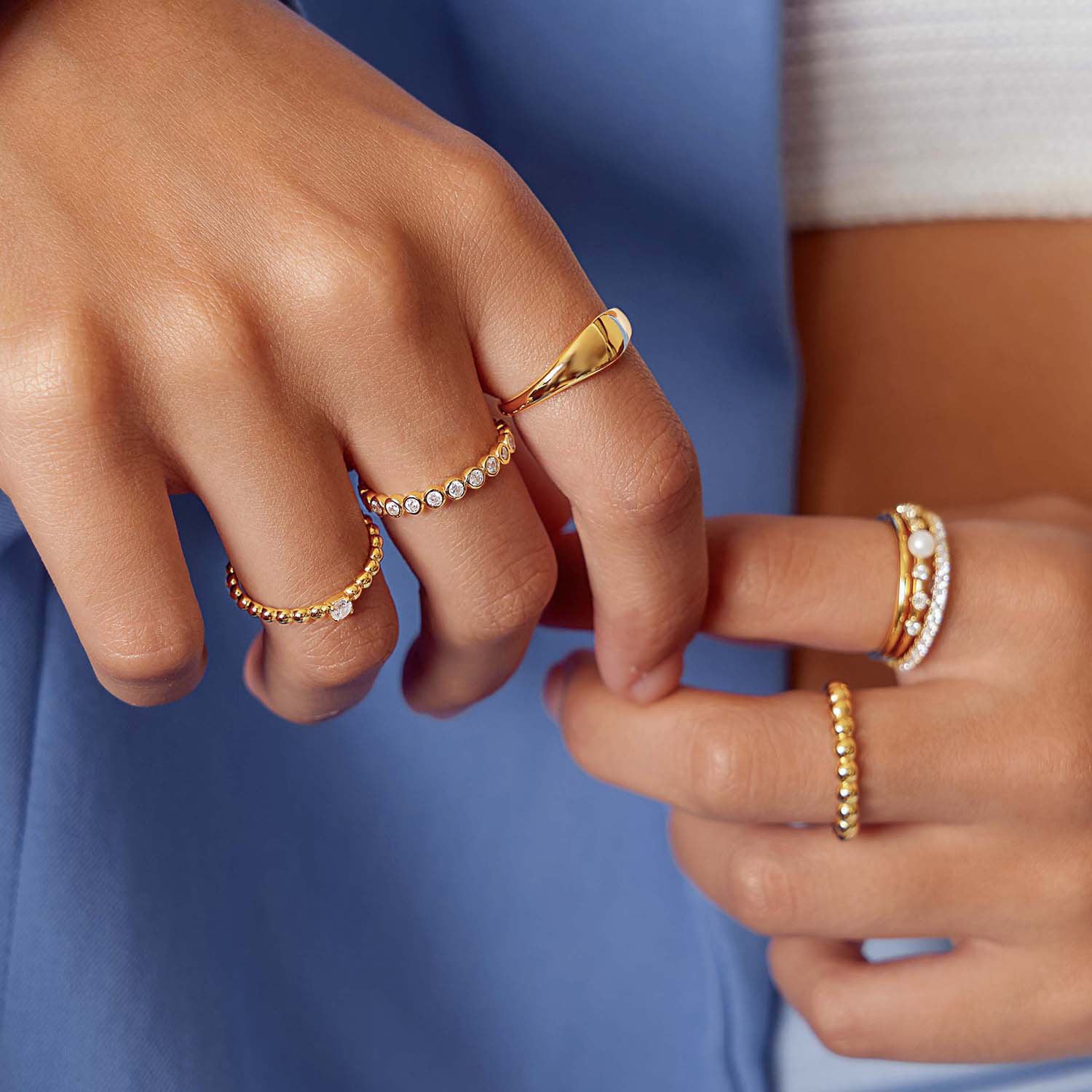 Ania Haie Ania Haie Chic Creator 925 Sterling Silver Ring 2002-AH-R058-05G56